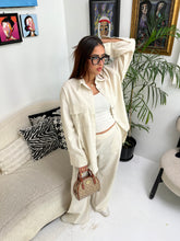 Linen Oversized Set - Beige